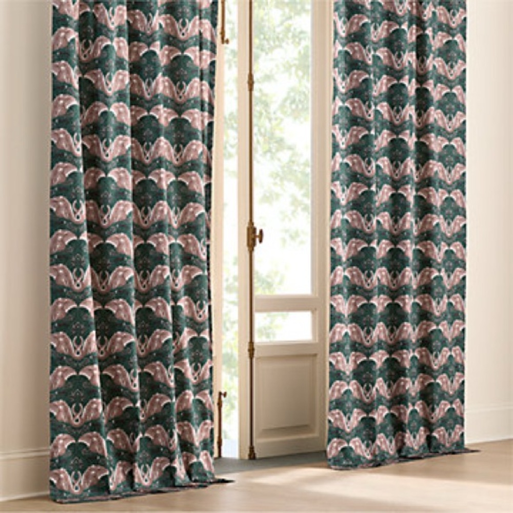 HBO and CB2 bring Drama with the White Lotus Collection curtains
